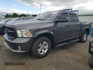 2018 Ram 1500 Express z VIN 1C6RR7KG8JS110890, wystawiony jako Copart lot #54734745 z przebiegiem 118 513 mil mil oraz Szkoda całkowita • Salvage title. Historia ofert i sprzedaży dostępna na DreamBid. Obrazek 1.