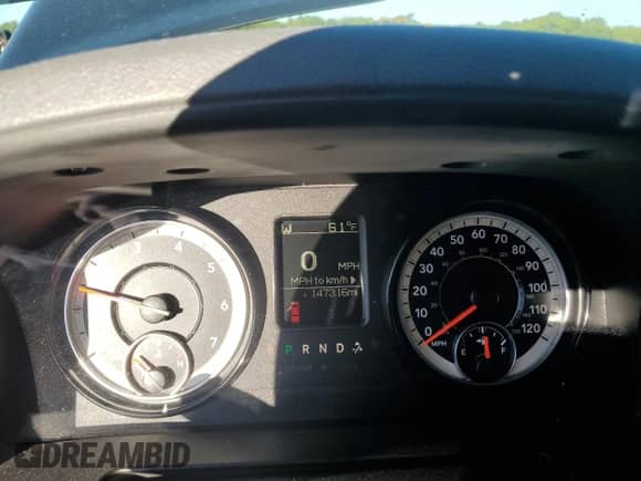 2019 Ram 1500 Tradesman with VIN 1C6RR7FG6KS519031, listed as a Copart auction lot 82232345 with 147,316 mi miles and Salvage title. Bid and sale history available at DreamBid. Image 9.