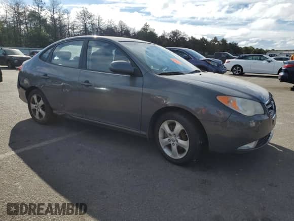 2008 Hyundai Elantra GLS z VIN KMHDU46D38U431939, wystawiony jako Copart lot #70577884 z przebiegiem 211 188 mil mil oraz Szkoda całkowita • Salvage title. Historia ofert i sprzedaży dostępna na DreamBid. Obrazek 4.