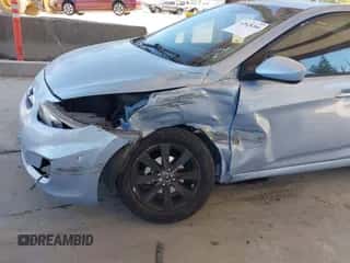 2013 Hyundai Accent GLS with VIN KMHCU4AE3DU494917, listed as a IAAI auction lot 42828266 with 113,332 mi miles and . Bid and sale history available at DreamBid. Image 6.