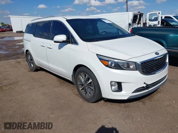 ✅ 2016 Kia Sedona SX • VIN: KNDMC5C14G6125570 • Лот: 42415244. Опубликован ранее на IAAI с пробегом 141 942 миль. Бесплатный доступ к архиву аукционных продаж из США и подробный отчёт об истории автомобиля на DreamBid. Изображение 1.