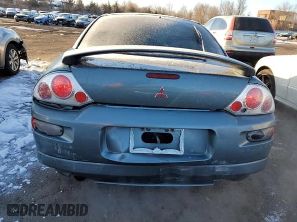 ✅ 2001 Mitsubishi Eclipse GT • VIN: 4A3AC54H11E019876 • Lot: 45403855. Listed on Copart with 145,421 mi. Free auction sales archive from the USA and detailed vehicle history report at DreamBid. Image 6.