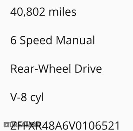 ✅ 1997 Ferrari F355 • VIN: ZFFXR48A6V0106521 • Лот: 92210005. Опубликован ранее на Copart с пробегом 40 802 миль. Бесплатный доступ к архиву аукционных продаж из США и подробный отчёт об истории автомобиля на DreamBid. Изображение 10.