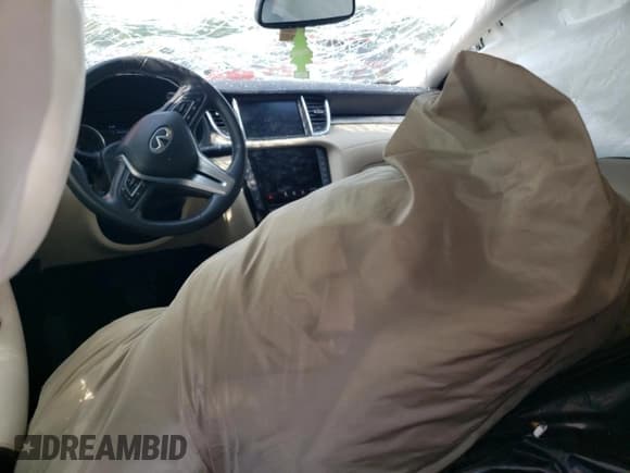 ✅ 2021 Infiniti QX50 Essential • VIN: 3PCAJ5CB2MF119218 • Lot: 60081225. Wystawiony na Copart z przebiegiem 34 481 mil. Bezpłatny archiwum sprzedaży aukcyjnych z USA i szczegółowy raport historii pojazdu na DreamBid. Zdjęcie 8.