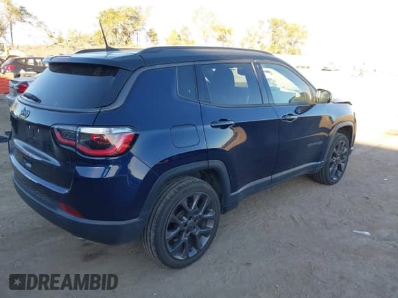 ✅ 2020 Jeep Compass Limited • VIN: 3C4NJDCB9LT197152 • Lot: 43634689. Wystawiony na IAAI z przebiegiem 33 247 mil. Bezpłatny archiwum sprzedaży aukcyjnych z USA i szczegółowy raport historii pojazdu na DreamBid. Zdjęcie 4.