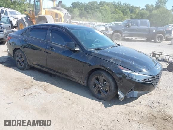 ✅ 2023 Hyundai Elantra SEL • VIN: KMHLM4AG8PU391675 • Lot: 43163200. Listed on IAAI with 59,356 mi. Free auction sales archive from the USA and detailed vehicle history report at DreamBid. Image 1.