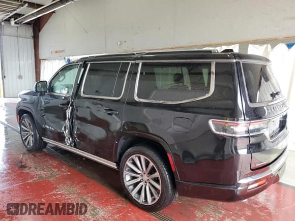 ✅ 2023 Jeep Grand Wagoneer Series II • VIN: 1C4SJVFP6PS510620 • Lot: 68340015. Listed on Copart with 56,204 mi. Free auction sales archive from the USA and detailed vehicle history report at DreamBid. Image 2.