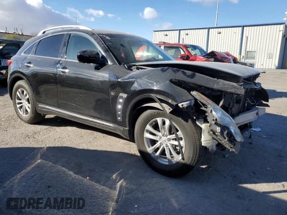 ✅ 2015 Infiniti QX70 • VIN: JN8CS1MU6FM381224 • Lot: 44370405. Listed on Copart with 90,195 mi. Free auction sales archive from the USA and detailed vehicle history report at DreamBid. Image 4.