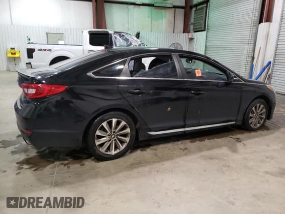 ✅ 2016 Hyundai Sonata Sport • VIN: 5NPE34AF6GH428000 • Лот: 38023603. Опубликован ранее на Copart с пробегом 110 726 миль. Бесплатный доступ к архиву аукционных продаж из США и подробный отчёт об истории автомобиля на DreamBid. Изображение 3.