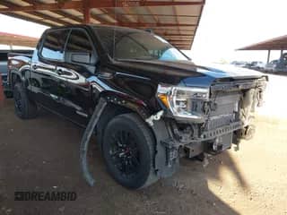 ✅ 2021 GMC Sierra 1500 • VIN: 1GTP8CET4MZ407882 • Lot: 43117726. Listed on IAAI with 43,705 mi. Free auction sales archive from the USA and detailed vehicle history report at DreamBid. Image 1.