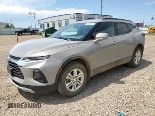 2021 Chevrolet Blazer LT z VIN 3GNKBJRS9MS507174, wystawiony jako Copart lot #63452745 z przebiegiem 51 790 mil mil oraz Szkoda całkowita • Salvage title. Historia ofert i sprzedaży dostępna na DreamBid. Obrazek 1.