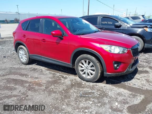 ✅ 2014 Mazda CX-5 Touring • VIN: JM3KE4CY5E0318214 • Lot: 42252680. Wystawiony na IAAI z przebiegiem 102 255 mil. Bezpłatny archiwum sprzedaży aukcyjnych z USA i szczegółowy raport historii pojazdu na DreamBid. Zdjęcie 1.