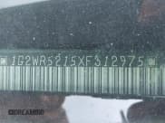 ✅ 1999 Pontiac Grand Prix GTP • VIN: 1G2WR5215XF312975 • Lot: 39985242. Listed on IAAI with 243,125 mi. Free auction sales archive from the USA and detailed vehicle history report at DreamBid. Image 9.