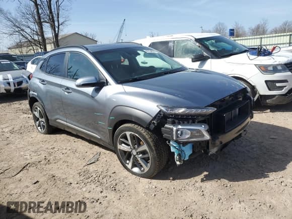 ✅ 2019 Hyundai Kona Ultimate • VIN: KM8K5CA53KU330583 • Лот: 49134634. Опубликован ранее на Copart с пробегом 64 303 миль. Бесплатный доступ к архиву аукционных продаж из США и подробный отчёт об истории автомобиля на DreamBid. Изображение 4.
