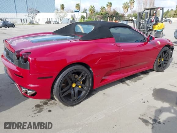 ✅ 2006 Ferrari 430 Spider • VIN: ZFFEW59A660151089 • Lot: 41844248. Listed on IAAI with 33,746 mi. Free auction sales archive from the USA and detailed vehicle history report at DreamBid. Image 4.