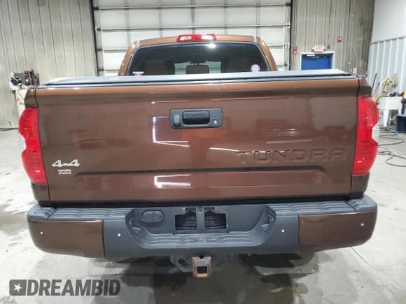 ✅ 2017 Toyota Tundra 1794 Edition • VIN: 5TFAY5F11HX652297 • Lot: 84782505. Listed on Copart with 156,873 mi. Free auction sales archive from the USA and detailed vehicle history report at DreamBid. Image 6.