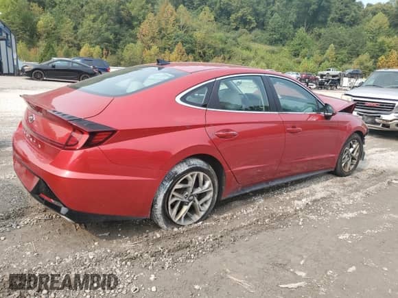 2020 Hyundai Sonata SEL with VIN 5NPEF4JA3LH017546, listed as a Copart auction lot 71604665 with 70,003 mi miles and Salvage title. Bid and sale history available at DreamBid. Image 3.
