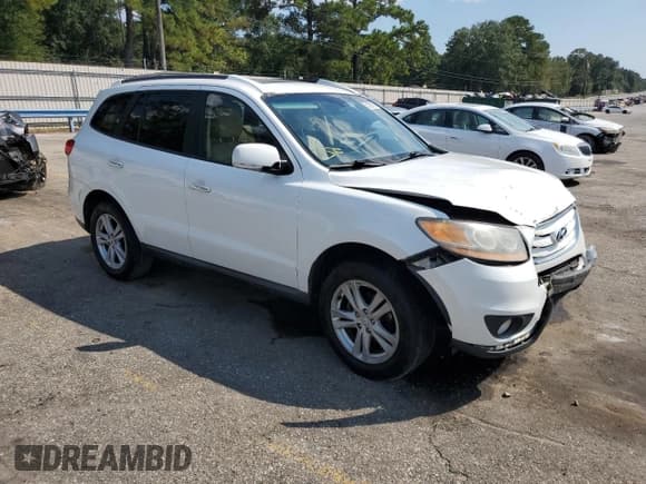 ✅ 2010 Hyundai Santa Fe Limited • VIN: 5NMSK3AB4AH338510 • Lot: 81387615. Listed on Copart with 190,045 mi. Free auction sales archive from the USA and detailed vehicle history report at DreamBid. Image 4.
