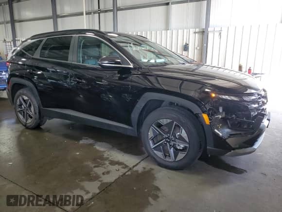 2025 Hyundai Tucson SEL Convenience with VIN 3KMJCCDEXSE016037, listed as a Copart auction lot 70138645 with 1,497 mi miles and Salvage title. Bid and sale history available at DreamBid. Image 4.