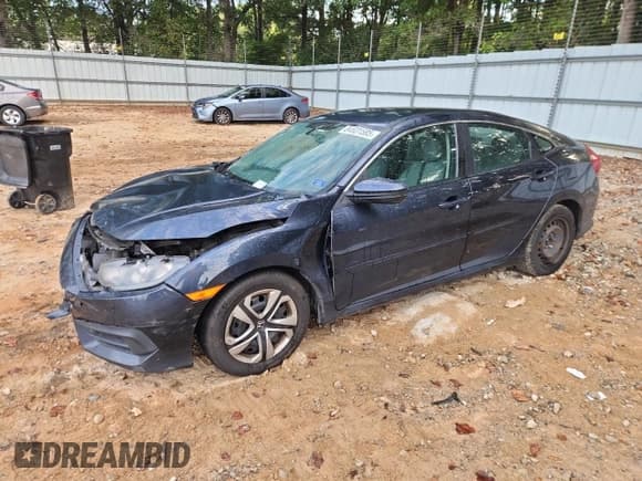 ✅ 2016 Honda Civic LX • VIN: 19XFC2F52GE034524 • Lot: 84631585. Listed on Copart with 124,514 mi. Free auction sales archive from the USA and detailed vehicle history report at DreamBid. Image 1.