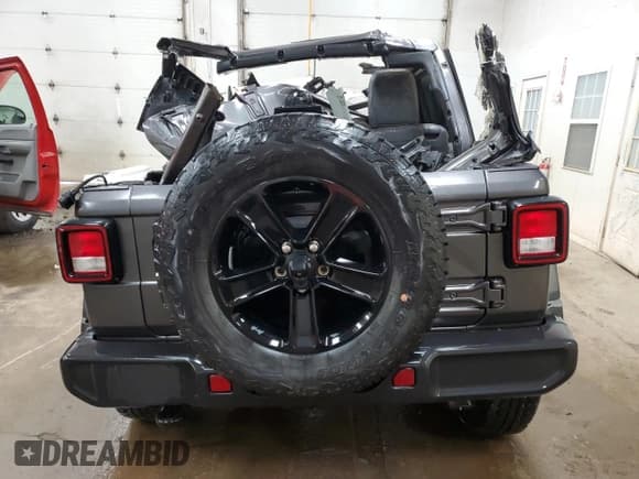 ✅ 2021 Jeep Wrangler Unlimited Sahara • VIN: 1C4HJXEG0MW612247 • Lot: 54902385. Listed on Copart with Not provided. Free auction sales archive from the USA and detailed vehicle history report at DreamBid. Image 6.