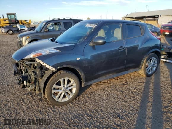 ✅ 2013 Nissan Juke SL • VIN: JN8AF5MV9DT225290 • Lot: 90760305. Listed on Copart with 124,189 mi. Free auction sales archive from the USA and detailed vehicle history report at DreamBid. Image 1.