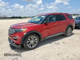 2024 Ford Explorer Limited with VIN 1FMSK7FH5RGA02707, listed as a Copart auction lot 66775115 with 43,524 mi miles and Salvage title. Bid and sale history available at DreamBid. Image 1.