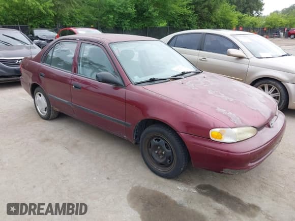 ✅ 1998 Chevrolet Prizm Lsi • VIN: 1Y1SK528XWZ423879 • Lot: 42522200. Listed on IAAI with 171,445 mi. Free auction sales archive from the USA and detailed vehicle history report at DreamBid. Image 1.