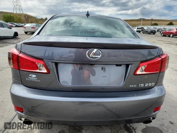 ✅ 2012 Lexus IS 250 • VIN: JTHCF5C26C5056178 • Lot: 86154595. Listed on Copart with 64,262 mi. Free auction sales archive from the USA and detailed vehicle history report at DreamBid. Image 6.