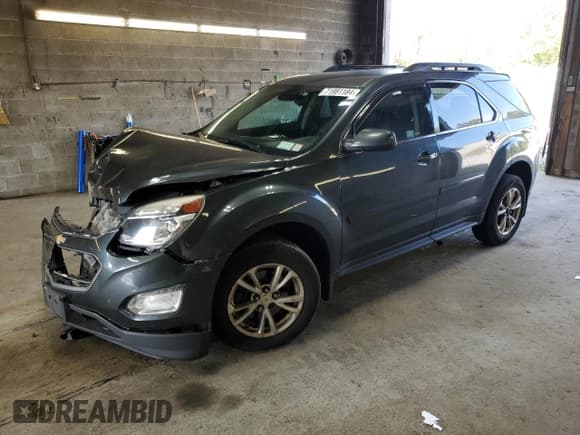 ✅ 2017 Chevrolet Equinox LT • VIN: 2GNALCEK9H1616472 • Лот: 71981184. Опубликован ранее на Copart с пробегом 120 689 миль. Бесплатный доступ к архиву аукционных продаж из США и подробный отчёт об истории автомобиля на DreamBid. Изображение 1.