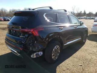 ✅ 2021 Hyundai Santa Fe Blue • VIN: KM8S2DA17MU006650 • Лот: 69803152. Опубликован ранее на Copart с пробегом 17 483 миль. Бесплатный доступ к архиву аукционных продаж из США и подробный отчёт об истории автомобиля на DreamBid. Изображение 3.