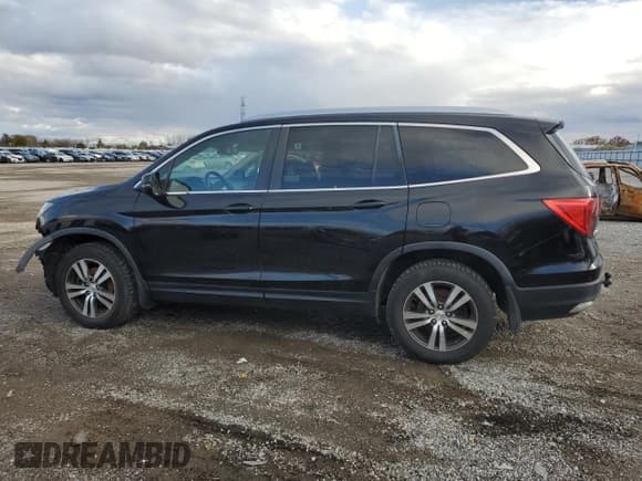 ✅ 2017 Honda Pilot EX-L • VIN: 5FNYF6H82HB503654 • Lot: 90577605. Listed on Copart with Not provided. Free auction sales archive from the USA and detailed vehicle history report at DreamBid. Image 2.