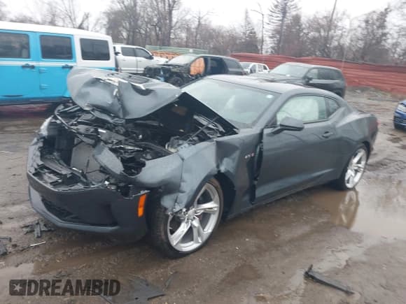 ✅ 2023 Chevrolet Camaro LT1 • VIN: 1G1FF1R79P0146317 • Лот: 41888601. Опубликован ранее на IAAI с пробегом 8 176 миль. Бесплатный доступ к архиву аукционных продаж из США и подробный отчёт об истории автомобиля на DreamBid. Изображение 2.