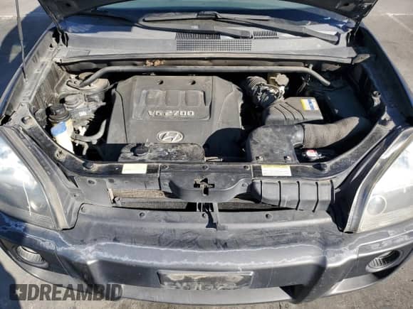 2007 Hyundai Tucson SE with VIN KM8JN12DX7U633017, listed as a Copart auction lot 77671904 with 257,367 mi miles and Clean title. Bid and sale history available at DreamBid. Image 11.