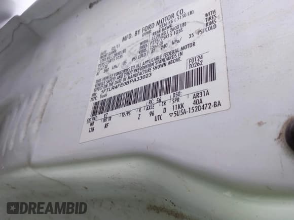 ✅ 2011 Ford Ranger XLT • VIN: 1FTLR4FE0BPA33023 • Lot: 43753346. Wystawiony na IAAI z przebiegiem 207 689 mil. Bezpłatny archiwum sprzedaży aukcyjnych z USA i szczegółowy raport historii pojazdu na DreamBid. Zdjęcie 9.