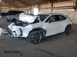 ✅ 2020 Lexus UX 250h • VIN: JTHP9JBH5L2026985 • Lot: 89904195. Wystawiony na Copart z przebiegiem 77 250 mil. Bezpłatny archiwum sprzedaży aukcyjnych z USA i szczegółowy raport historii pojazdu na DreamBid. Zdjęcie 1.