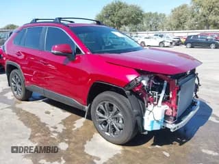 ✅ 2025 Toyota RAV4 Hybrid XLE Premium • VIN: 4T3B6RFVXSU176051 • Lot: 43315059. Listed on IAAI with 12,461 mi. Free auction sales archive from the USA and detailed vehicle history report at DreamBid. Image 1.