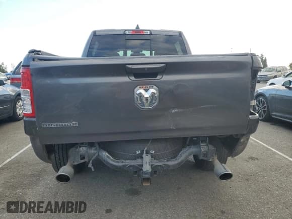 ✅ 2021 Ram 1500 Big Horn • VIN: 1C6RREFM1MN575096 • Lot: 92886685. Listed on Copart with 54,654 mi. Free auction sales archive from the USA and detailed vehicle history report at DreamBid. Image 6.