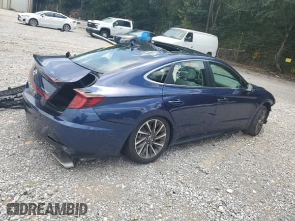 2022 Hyundai Sonata Limited с VIN 5NPEH4J22NH141734, выставлен на аукционе Copart как лот 62531915 с пробегом Не указан миль и Списание • Salvage title. История ставок и продаж доступна на DreamBid. Изображение 3.