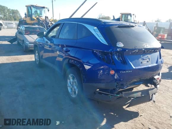 2024 Hyundai Tucson SEL with VIN 5NMJBCDE5RH364255, listed as a IAAI auction lot 43409904 with 38,715 mi miles and . Bid and sale history available at DreamBid. Image 3.