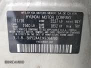 ✅ 2019 Hyundai Accent SE • VIN: 3KPC24A33KE064793 • Лот: 84165234. Опубликован ранее на Copart с пробегом 143 756 миль. Бесплатный доступ к архиву аукционных продаж из США и подробный отчёт об истории автомобиля на DreamBid. Изображение 12.