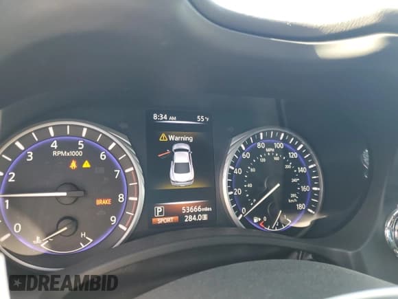 ✅ 2018 Infiniti Q60 Sport • VIN: JN1EV7EK6JM341104 • Лот: 82397074. Опубликован ранее на Copart с пробегом 53 666 миль. Бесплатный доступ к архиву аукционных продаж из США и подробный отчёт об истории автомобиля на DreamBid. Изображение 9.