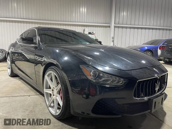 ✅ 2014 Maserati Ghibli S Q4 • VIN: ZAM57RTA9E1112724 • Lot: 73739204. Listed on Copart with 45,525 mi. Free auction sales archive from the USA and detailed vehicle history report at DreamBid. Image 1.