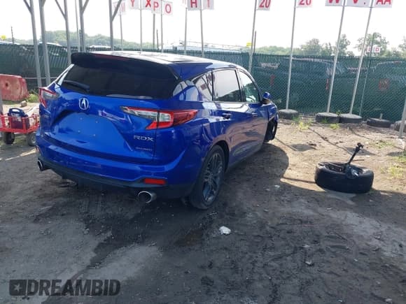 ✅ 2019 Acura RDX w/A-Spec Pkg • VIN: 5J8TC2H68KL016278 • Lot: 42689447. Listed on IAAI with 49,659 mi. Free auction sales archive from the USA and detailed vehicle history report at DreamBid. Image 4.