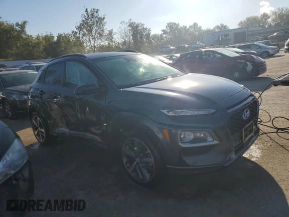 ✅ 2019 Hyundai Kona Ultimate • VIN: KM8K53A54KU238110 • Лот: 69521943. Опубликован ранее на Copart с пробегом 22 985 миль. Бесплатный доступ к архиву аукционных продаж из США и подробный отчёт об истории автомобиля на DreamBid. Изображение 4.