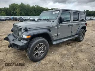 ✅ 2018 Jeep Wrangler Unlimited Sport S • VIN: 1C4HJXDGXJW234113 • Lot: 81564765. Wystawiony na Copart z przebiegiem 68 651 mil. Bezpłatny archiwum sprzedaży aukcyjnych z USA i szczegółowy raport historii pojazdu na DreamBid. Zdjęcie 1.