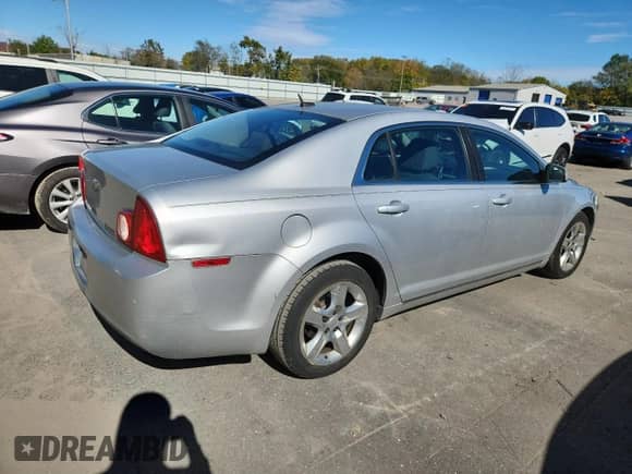 2010 Chevrolet Malibu 1LT with VIN 1G1ZC5EB5AF295576, listed as a Copart auction lot 87071545 with 160,171 mi miles and Salvage title. Bid and sale history available at DreamBid. Image 3.