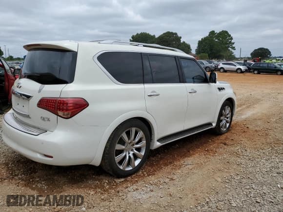 ✅ 2012 Infiniti QX56 8-passenger • VIN: JN8AZ2NC2C9316495 • Lot: 67585665. Listed on Copart with 199,050 mi. Free auction sales archive from the USA and detailed vehicle history report at DreamBid. Image 3.