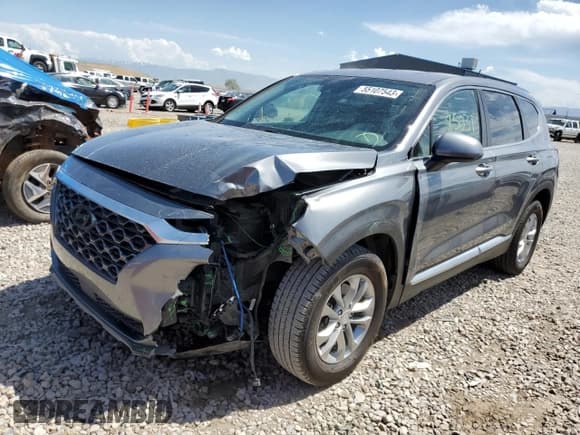 ✅ 2019 Hyundai Santa Fe SE • VIN: 5NMS2CAD6KH094703 • Lot: 55107543. Wystawiony na Copart z przebiegiem 85 031 mil. Bezpłatny archiwum sprzedaży aukcyjnych z USA i szczegółowy raport historii pojazdu na DreamBid. Zdjęcie 1.