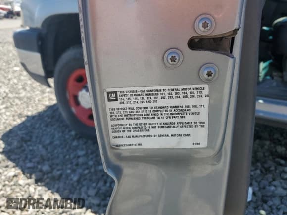 ✅ 2006 Chevrolet Silverado 2500HD • VIN: 1GBHK23U96F197705 • Lot: 63350275. Listed on Copart with 208,038 mi. Free auction sales archive from the USA and detailed vehicle history report at DreamBid. Image 12.